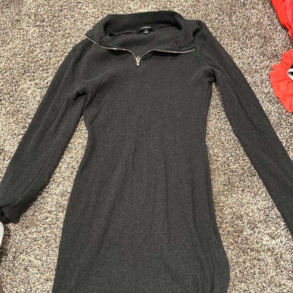Grey Sweater dress